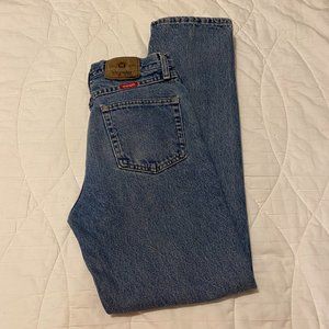 Vintage Wrangler Light Blue Wash Mid-High Rise Straight Leg Jeans